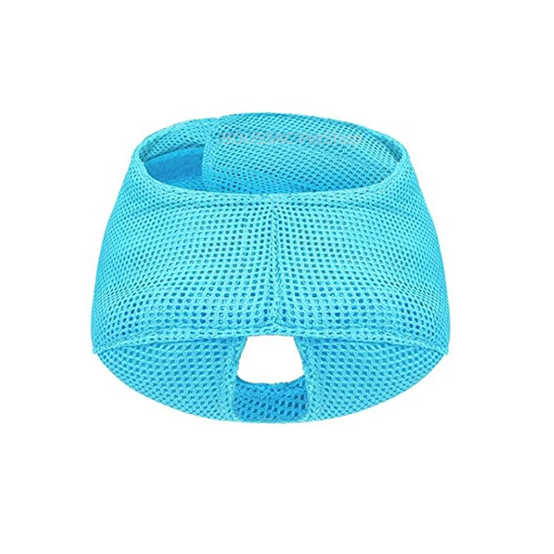 Muselière élastique pour Chat Bleu Clair